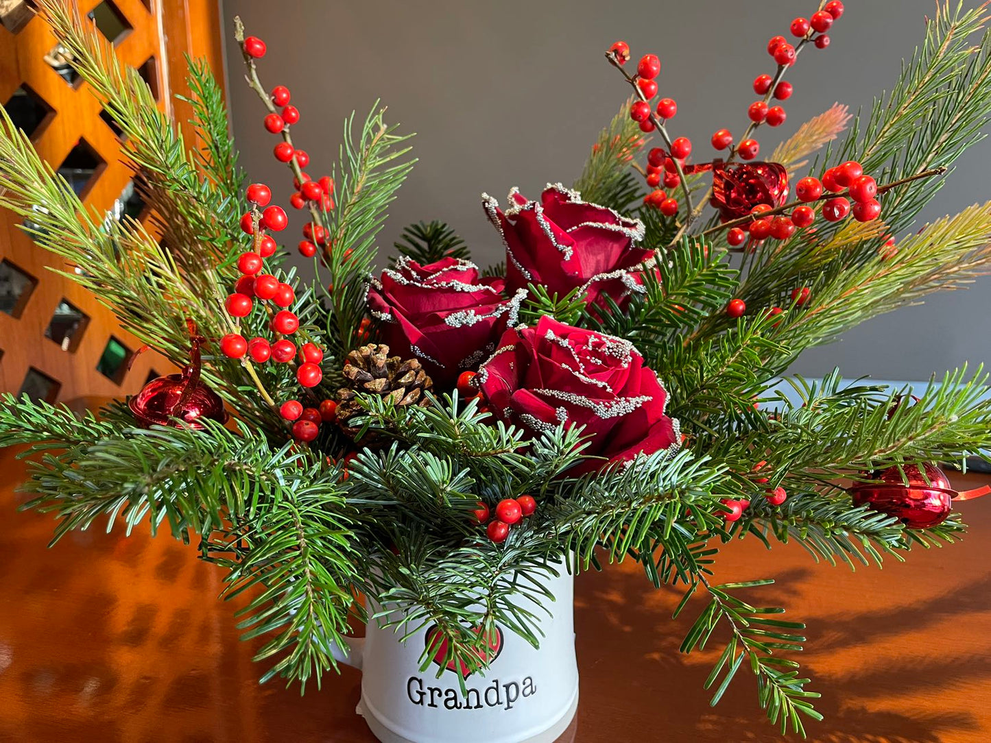 Warm Wishes Christmas Bouquet